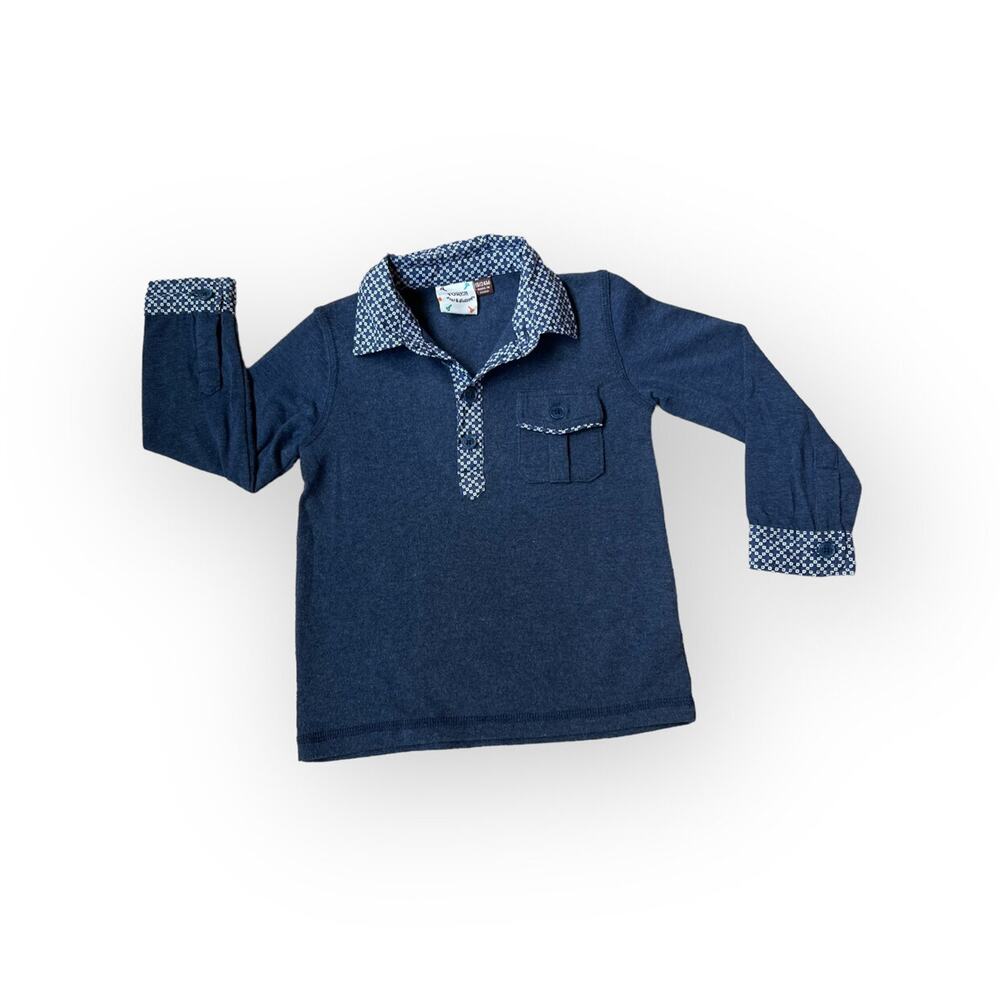 Fore! By Axel And Hudson Boys Layered Look Sweater